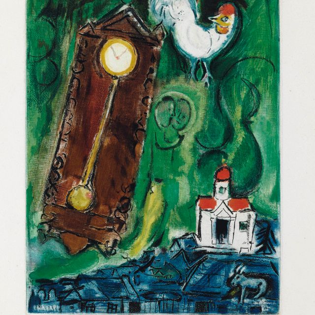 Marc Chagall — Кок и честь (Шарль Сорлье, 49 лет)