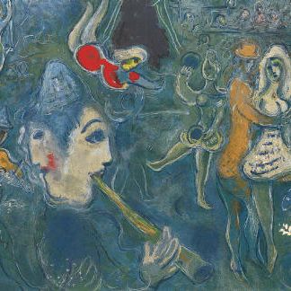 Marc Chagall — Цирк : Одна пластина (М. 517; ср. С. Books 68)