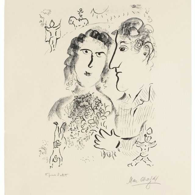 Marc Chagall — Фианасайль в цирке