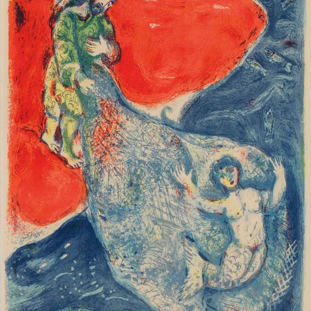 Marc Chagall — Четыре сказки из "Тысячи и одной ночи" на одной пластинке