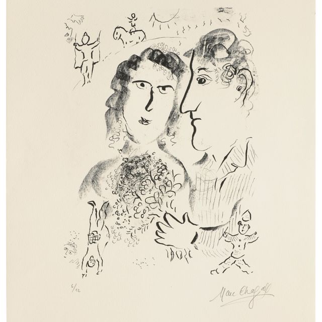 Marc Chagall — Фианасайль в цирке