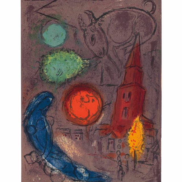 Marc Chagall — Сен-Жермен-де-Пре