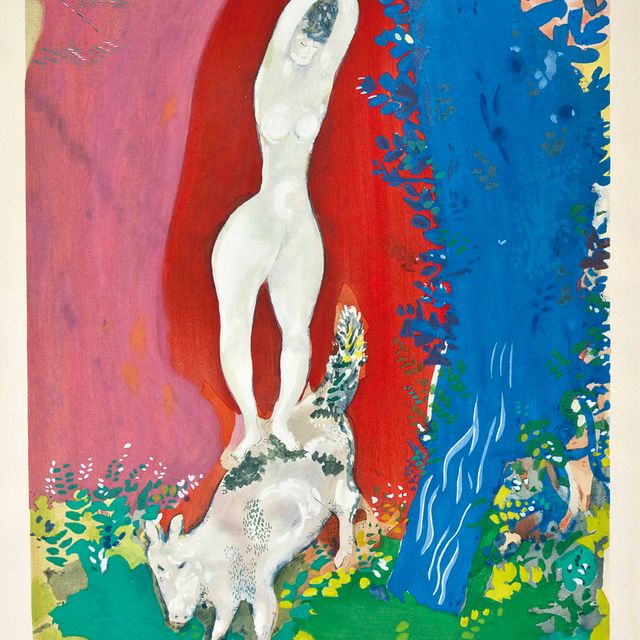 Marc Chagall — Женщина из цирка