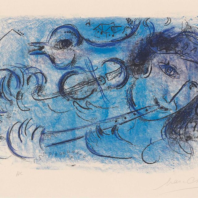 Marc Chagall — Флейтист