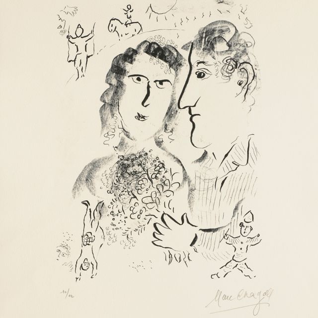 Marc Chagall — Фианасайль в цирке