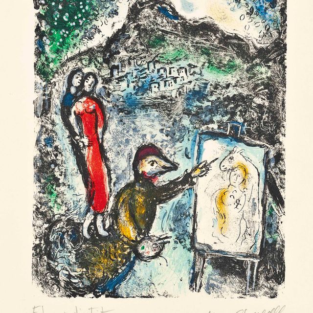 Marc Chagall — Деван Сен-Жаннет