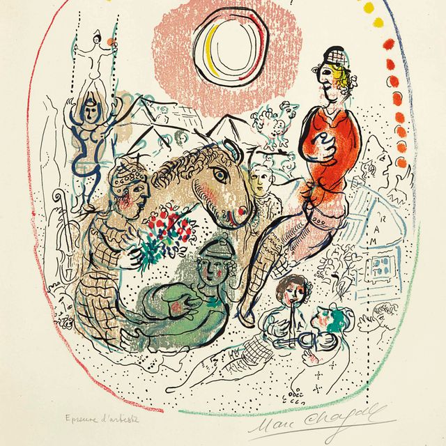 Marc Chagall — Сын арлекинов