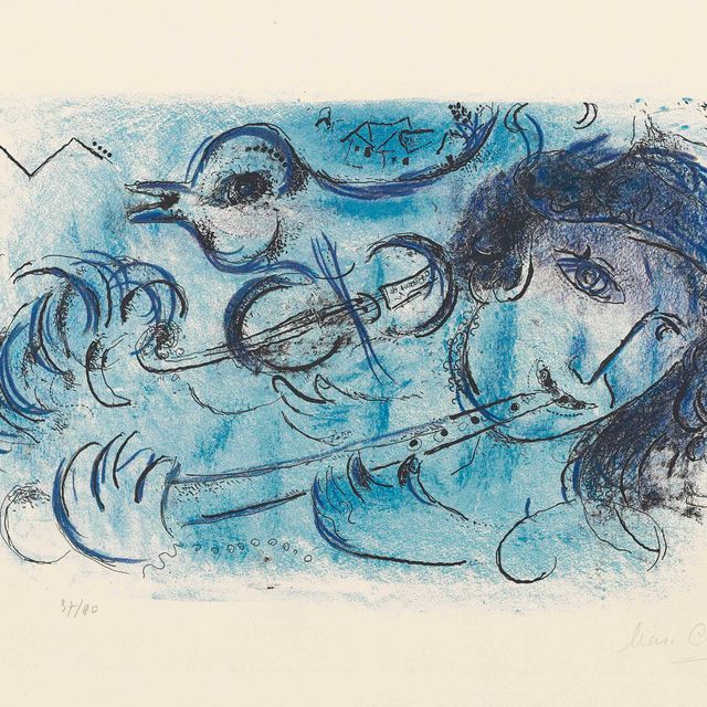 Marc Chagall — Флейтист