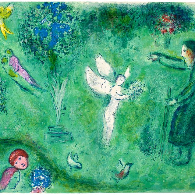 Marc Chagall — Страж Филетаса из "Дафниса и Хлои"
