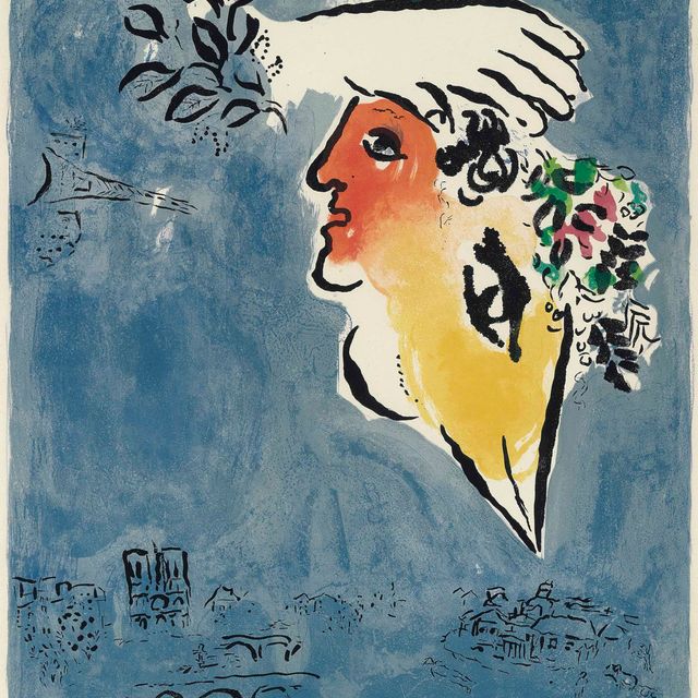 Marc Chagall — Голубой свет