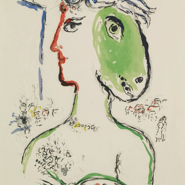 Marc Chagall — Художник Феникс (M. 648)