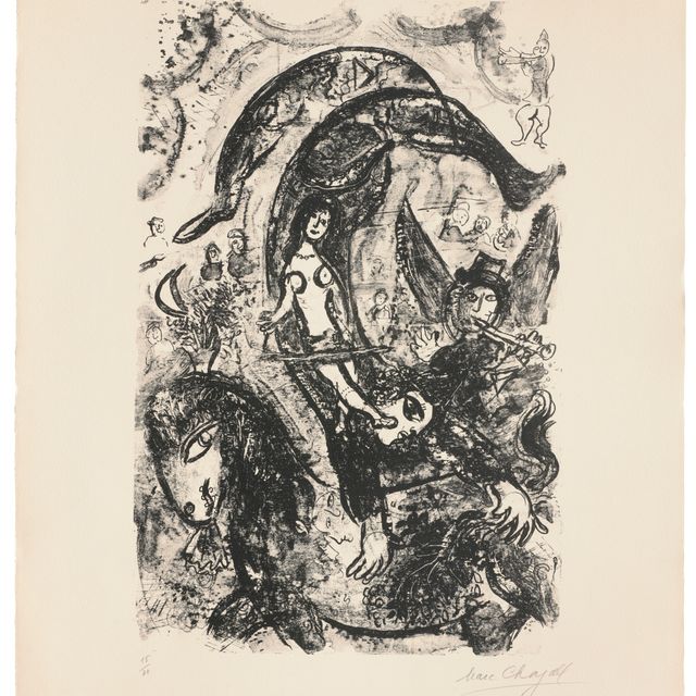 Marc Chagall — Профессиональный акробат