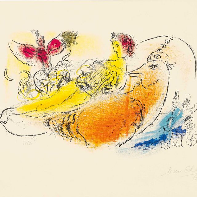 Marc Chagall — Аккордеонист (M. 204)