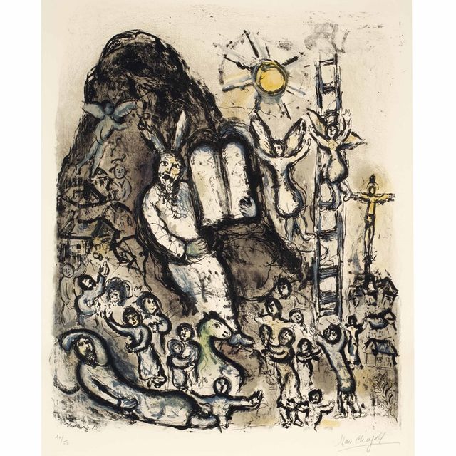 Marc Chagall — Видения Моисея