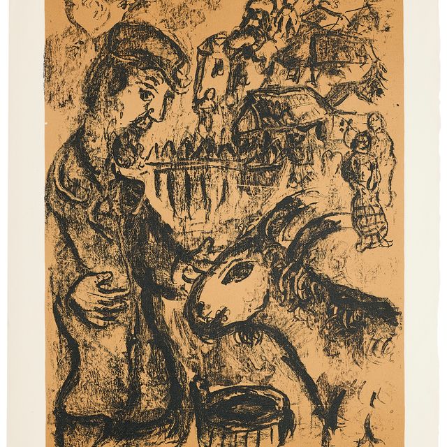Marc Chagall — Пейсан а-ля Шевр