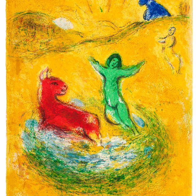 Marc Chagall — "Пьеса о лупах" из "Дафниса и Хлои"