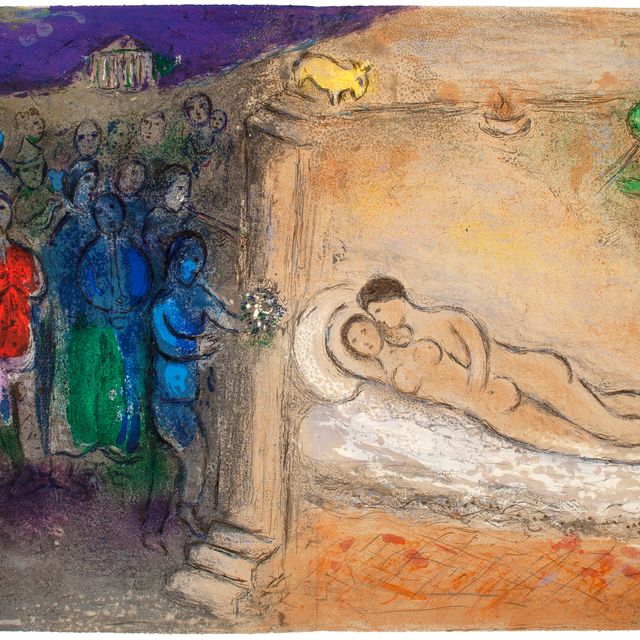 Marc Chagall — Гимн из "Дафниса и Хлои"