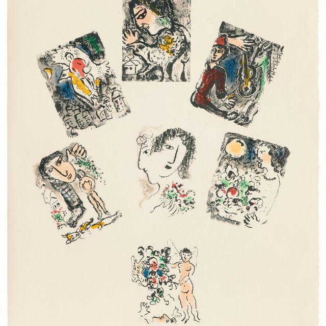 Marc Chagall — Милая Анни
