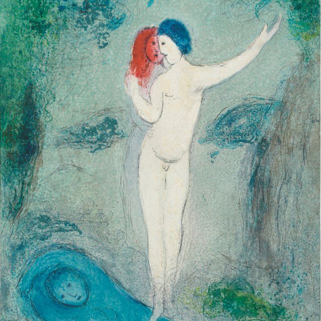 Marc Chagall — Жизнь Хлои из "Дафниса и Хлои" (М. 316; см. С. книги 46)