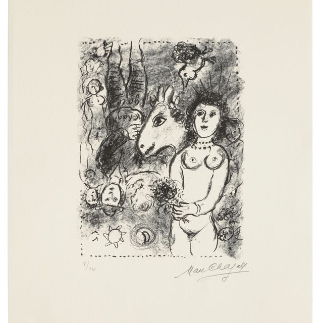 Marc Chagall — Ну и маленький букет