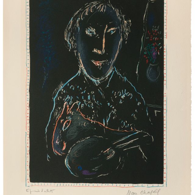 Marc Chagall — Автопортрет