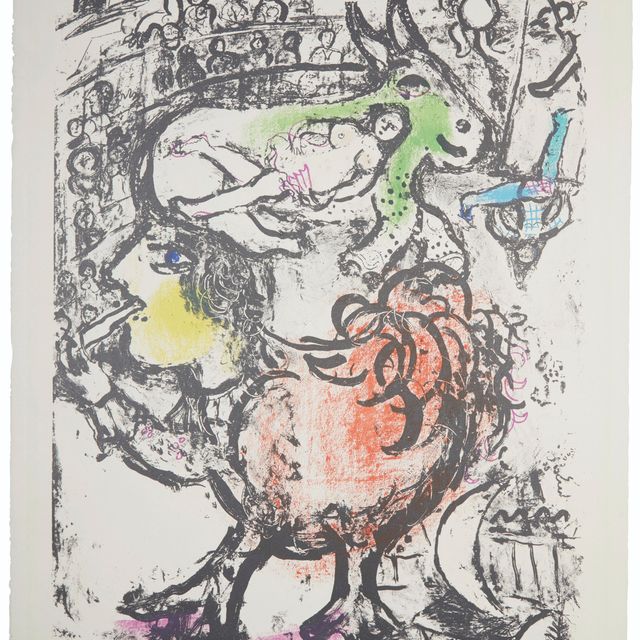 Marc Chagall — Цирковой пируэт