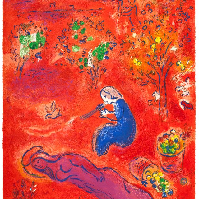 Marc Chagall — Миди "Л'Эте" из "Дафниса и Хлои"