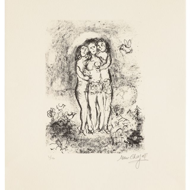 Marc Chagall — Три в одном
