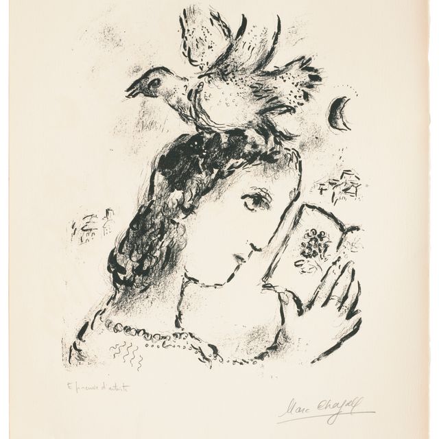 Marc Chagall — Hommage à Elsa Triolet (Дань уважения Эльзе Триоле)