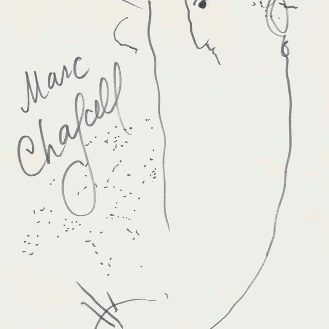 Marc Chagall — Автопортрет