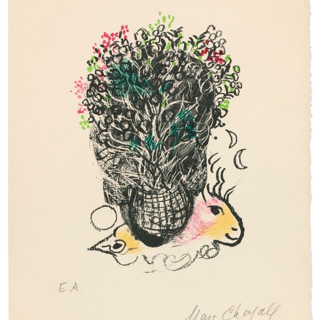 Marc Chagall — Букет цветов Фернана