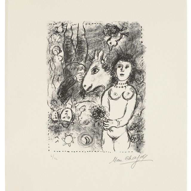 Marc Chagall — Ну и маленький букет