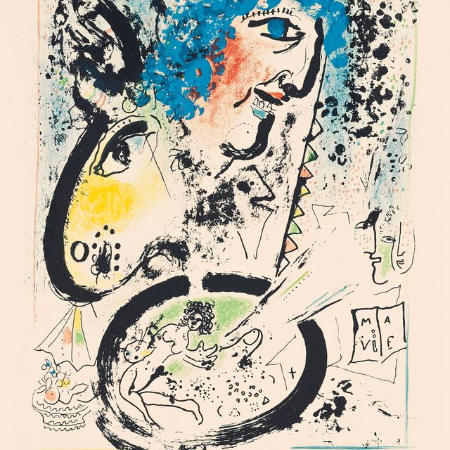 Marc Chagall — Автопортрет