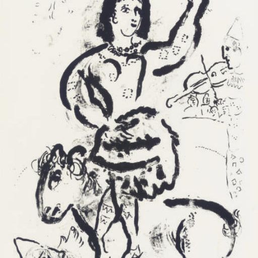 Marc Chagall — Цирк (M. 563)