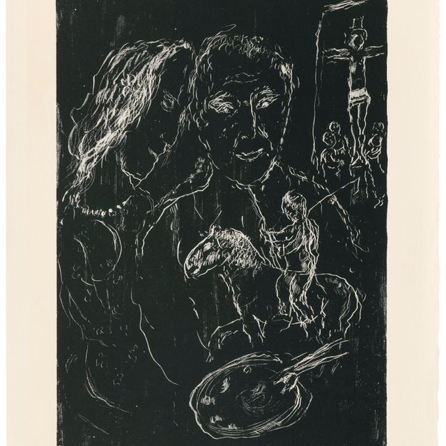 Marc Chagall — Приключение в темном лесу