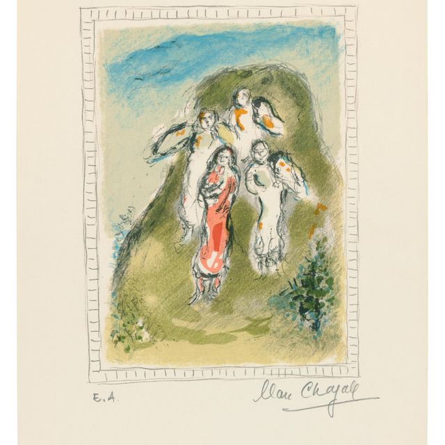Marc Chagall — Три Ангела
