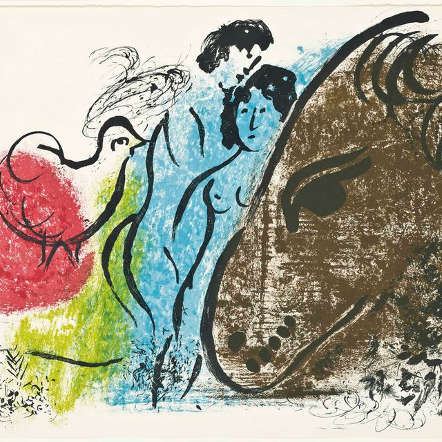 Marc Chagall — Шевалье Брюн (Мурло, 61 год; смотрите книги Крамера, 21 год)