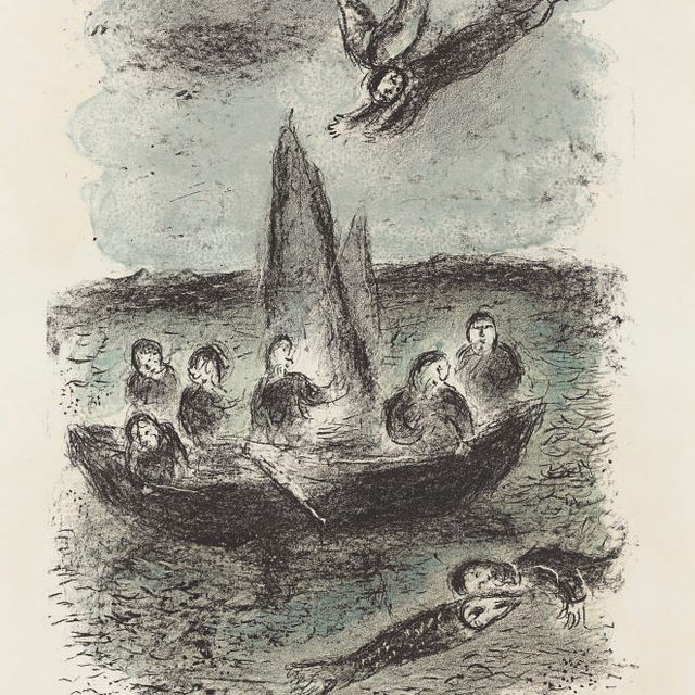 Marc Chagall — Барк де Жонас (M. 913)