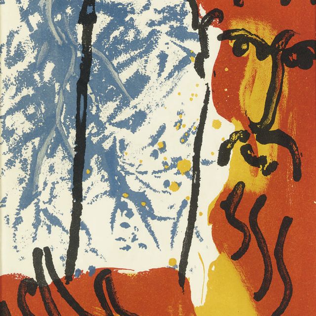 Marc Chagall — Моисей, из Библии (М. 124; см. кн. 25)