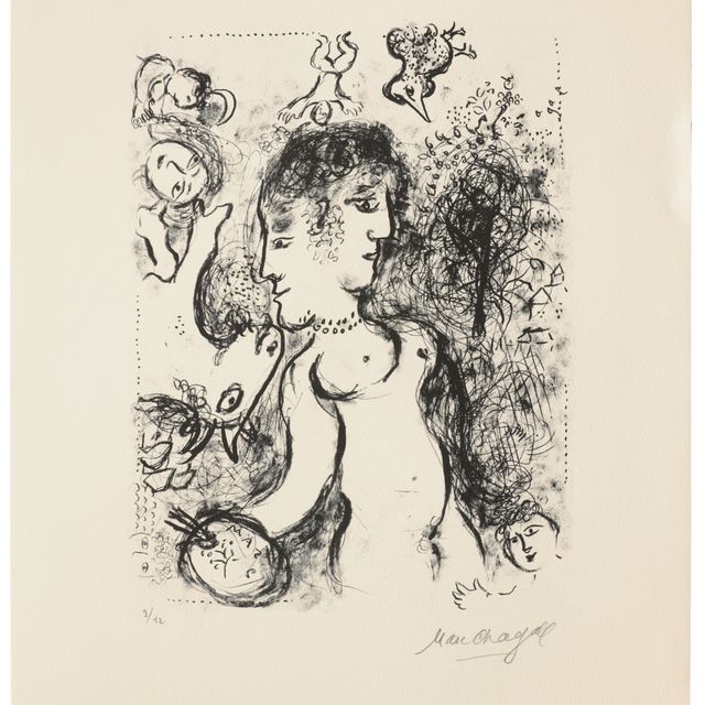 Marc Chagall — Ну, а лицо двойное