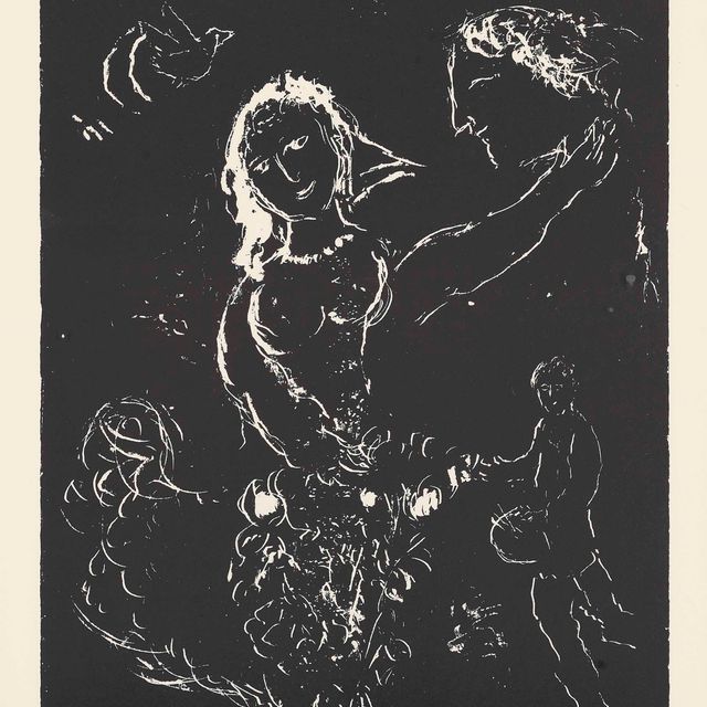 Marc Chagall — Блан сюр Нуар