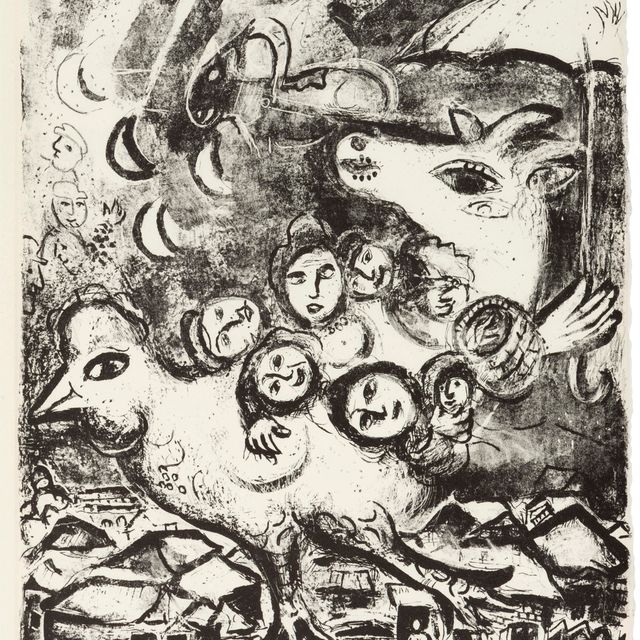 Marc Chagall — Le Cirque : одна тарелка