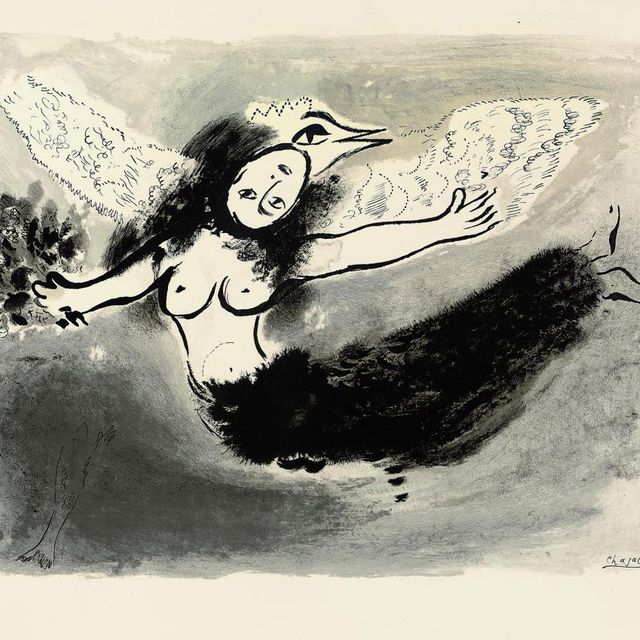 Marc Chagall — Женский наряд (Мурло, 49)