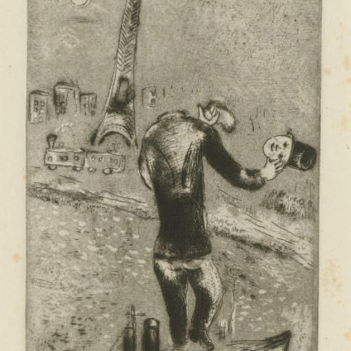 Marc Chagall — Уверт-ла-нюи (Корнфельд, 74)