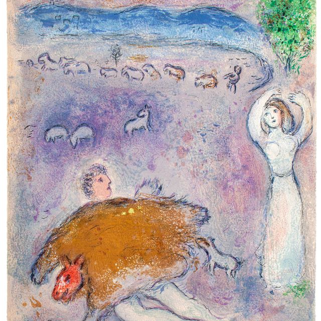 Marc Chagall — Уловка Доркона из "Дафниса и Хлои"
