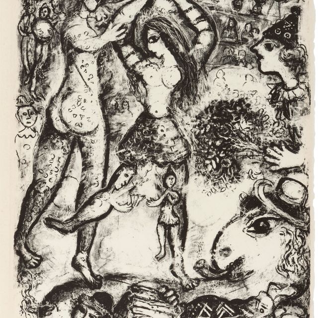Marc Chagall — Le Cirque : одна тарелка