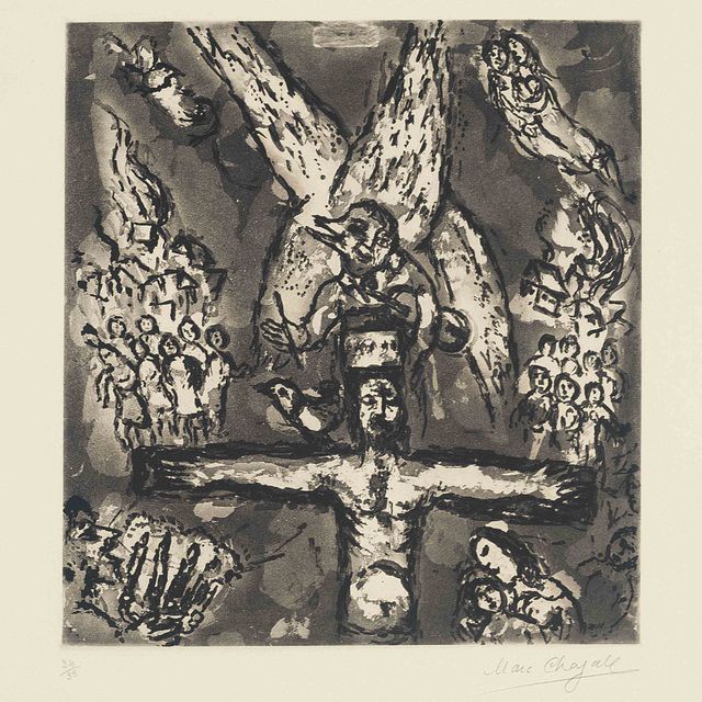 Marc Chagall — Видение Апокалипсиса (Крамер, 16)