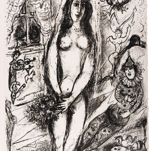 Marc Chagall — Le Cirque : одна тарелка