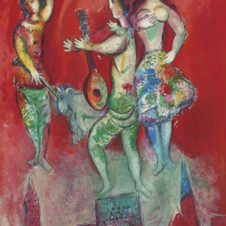 Marc Chagall — Кармен (Шарль Сорлье, 39 лет)