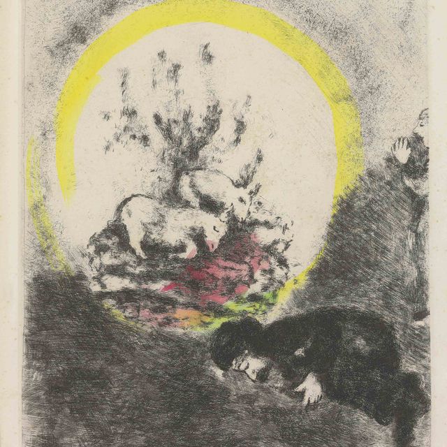 Marc Chagall — Библия : одна табличка (см. с. книги 30)